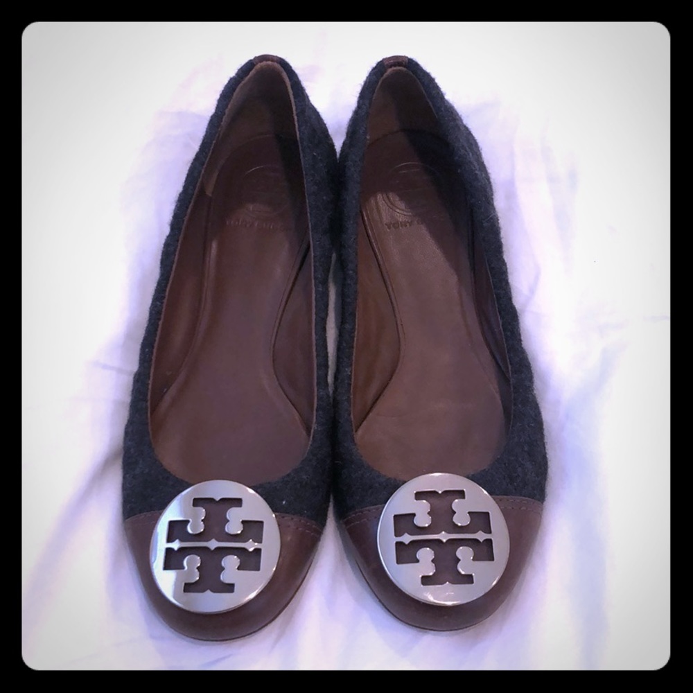 Tory Burch | Benton Leather Quilted Flats